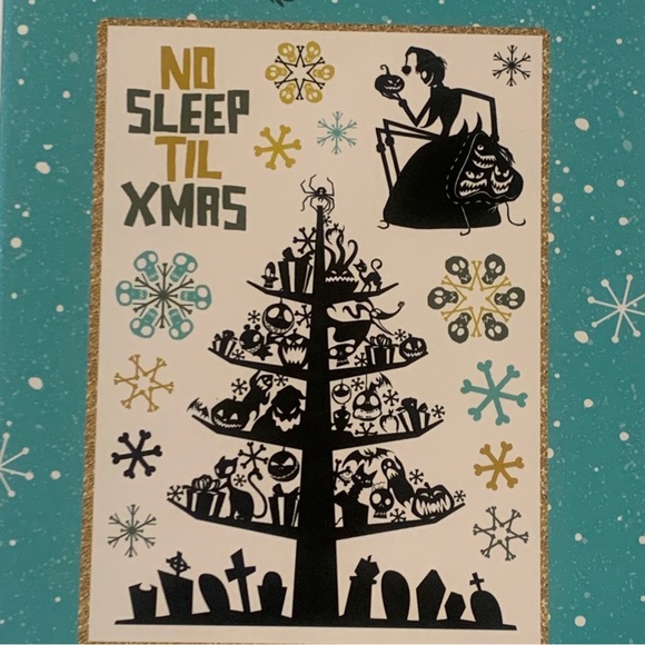 DISNEY'S THE NIGHTMARE BEFORE CHRISTMAS Christmas Peel & Stick Window Clings new - Picture 3 of 4